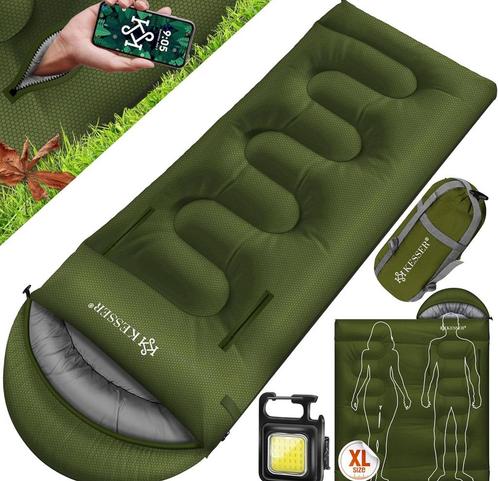 Kesser slaapzak 220 cm, Caravans en Kamperen, Slaapzakken, Nieuw, Ophalen of Verzenden