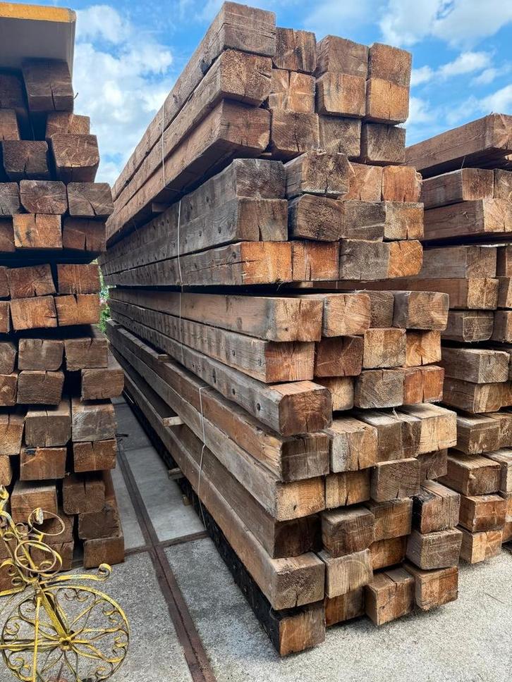 OUDE BALKEN GEBINTEN UNIEK 17X22CM!, Tuin en Terras, Palen, Balken en Planken, Zo goed als nieuw, Planken, 250 cm of meer, Ophalen of Verzenden