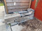 Opsluitbanden, Tuin en Terras, Tegels en Klinkers, Ophalen, Gebruikt, Beton, Overige typen