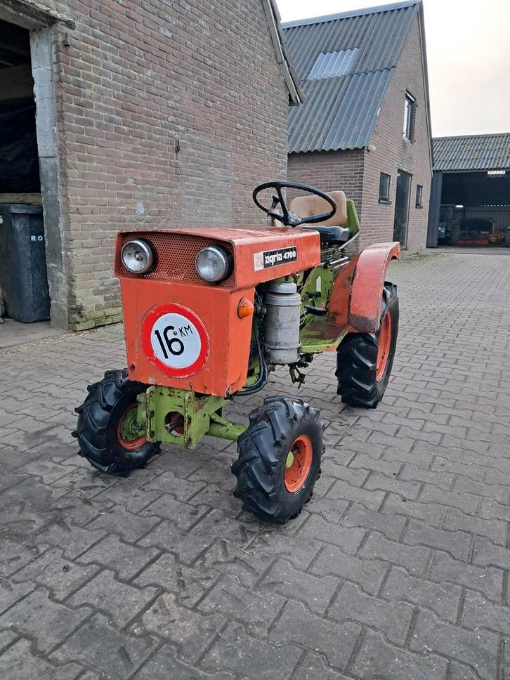 Agria 4700 minitrekker, Tuin en Terras, Haardhout, Blokken, Eikenhout, Minder dan 3 m³, Ophalen of Verzenden