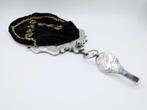Zilveren tasbeugel met rokhaak, o.a. G. van Goethem, 1798, Antiek en Kunst, Verzenden, Zilver