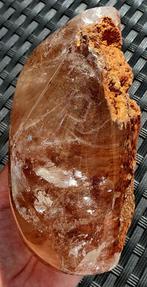 Rutielkwarts Lens in heldere lodoliet Sjamaankwarts 1.2 K, Verzamelen, Mineralen en Fossielen, Ophalen of Verzenden, Mineraal