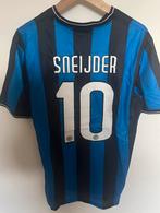 Sneijder Inter Milan retro voetbalshirt maat L, Sport en Fitness, Voetbal, Ophalen of Verzenden, Zo goed als nieuw, Shirt