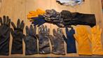 9 paar vintage brocante dameshandschoenen dames handschoenen, Antiek en Kunst, Ophalen of Verzenden