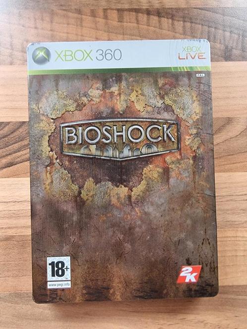 Bioshock Steelbook edition, Spelcomputers en Games, Games | Xbox 360, Zo goed als nieuw, Avontuur en Actie, 1 speler, Vanaf 18 jaar