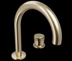 Blaufoss Pavilion Curve wastafelkraan Champagne Gold., Doe-het-zelf en Verbouw, Ophalen of Verzenden, Zo goed als nieuw, Kraan
