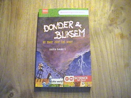 Donder en bliksem en meer over het weer - Anita Ganeri ZGAN, Boeken, Kinderboeken | Jeugd | 10 tot 12 jaar, Zo goed als nieuw