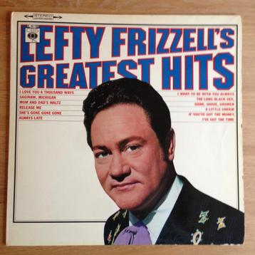 Lefty Frizzells - Greatest Hits LP    beschikbaar voor biedingen