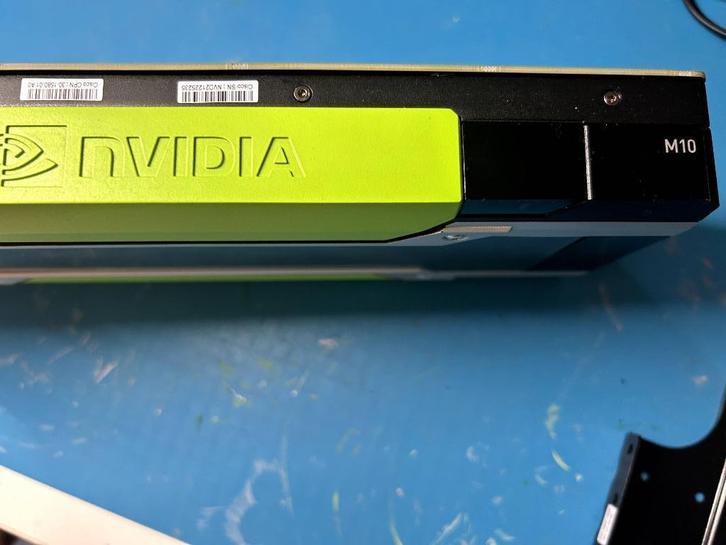 nVidia Tesla M10 GPU kaart (AI/ML/VDI), Computers en Software, Videokaarten, Zo goed als nieuw, Nvidia, PCI-Express 3.0, GDDR5