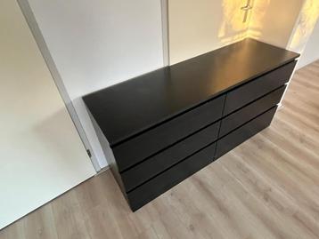 IKEA Malm ladekast zwartbruin - Nieuwstaat! - afbeelding 2