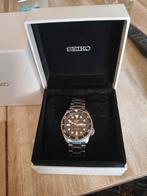 Mooie seiko SRPD55K1. Lichte gebruikers sporen op de band., Gebruikt, Staal, Polshorloge, Ophalen of Verzenden