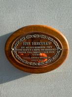 Koperen Plaquette HMS Hercules 1830, Ophalen of Verzenden, Koper