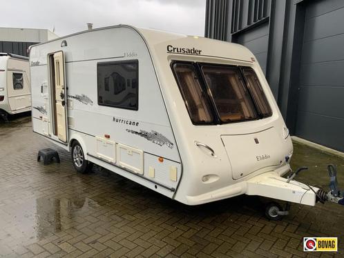 Elddis Crusader Hurricane 470 MOVER - OVEN - AIRCO, Caravans en Kamperen, Caravans, Bedrijf, tot en met 2, 1000 - 1250 kg, Standaardzit