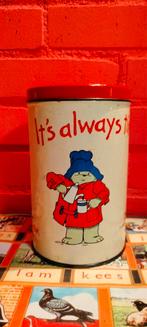 Vintage DOUWE EGBERTS PADDINGTON voorraadbus., Verzamelen, Blikken, Ophalen of Verzenden, Zo goed als nieuw, Koffie, Douwe Egberts