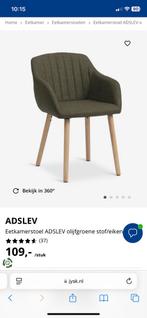 Adslev stoelen van Jysk, Ophalen, Zo goed als nieuw, Twee