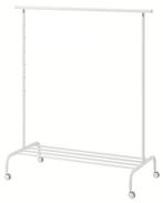 IKEA Rigga kledingrek., Kleding | Dames, Kledingrekken, Ophalen, Met wielen, Nieuw