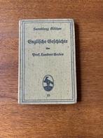 "Sammlung Göschen Englische Geschichte" Prof. Lambert Gerber, Ophalen of Verzenden, Zo goed als nieuw