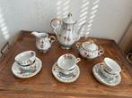Antiek koffieservies, Ophalen