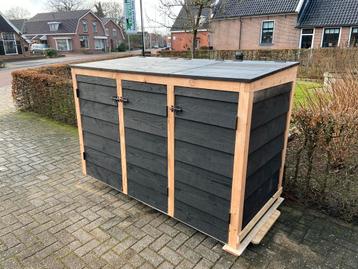 Kliko ombouw / Container ombouw robuust (Douglas / Eiken) beschikbaar voor biedingen