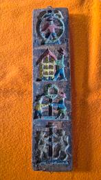 Zeer oude speculaas plank antiek 2 zijden gekleurd, Antiek en Kunst, Antiek | Keukenbenodigdheden, Ophalen of Verzenden