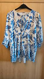Blauw-witte zomertuniek/ strandtuniek, maat L, als NIEUW!, Maat 38/40 (M), Blauw, Ophalen of Verzenden, Zo goed als nieuw