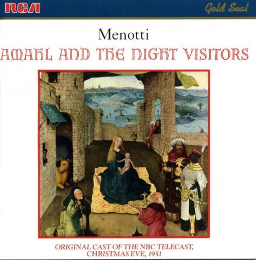 Menotti – Amahl And The Night Visitors  (CD)  Nieuw, Cd's en Dvd's, Cd's | Klassiek, Nieuw in verpakking, Opera of Operette, Ophalen of Verzenden