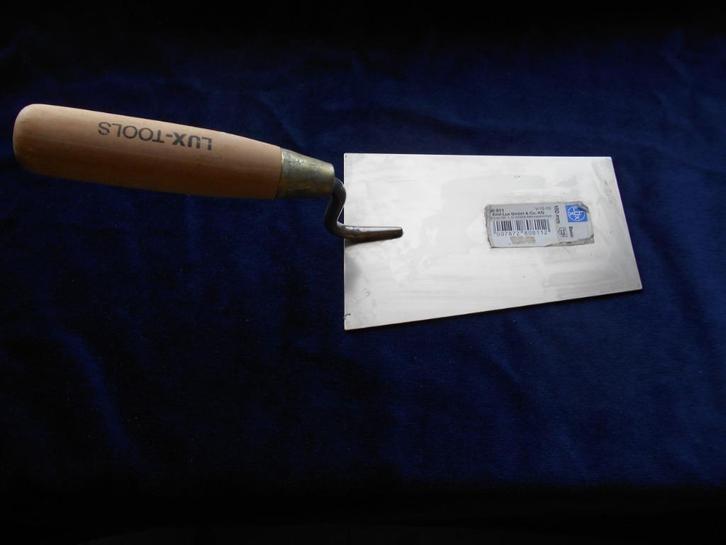 Troffel van LUX-Tools, z.g.a.n., slechts 3,50., Doe-het-zelf en Verbouw, Gereedschap | Handgereedschap, Zo goed als nieuw, Ophalen of Verzenden