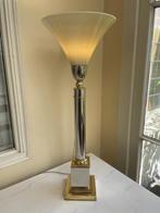 Tafellamp Uplight Schemerlamp Maison Jansen 1970 F, Antiek en Kunst, Antiek | Lampen, Ophalen of Verzenden