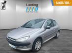 Peugeot 206 1.4 Gentry automaat airco, Stof, Zwart, Metallic lak, Bedrijf