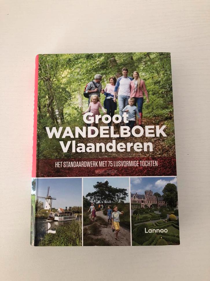 Michaël Cassaert - Groot Wandelboek Vlaanderen, Boeken, Reisgidsen, Zo goed als nieuw, Fiets- of Wandelgids, Europa, Overige merken