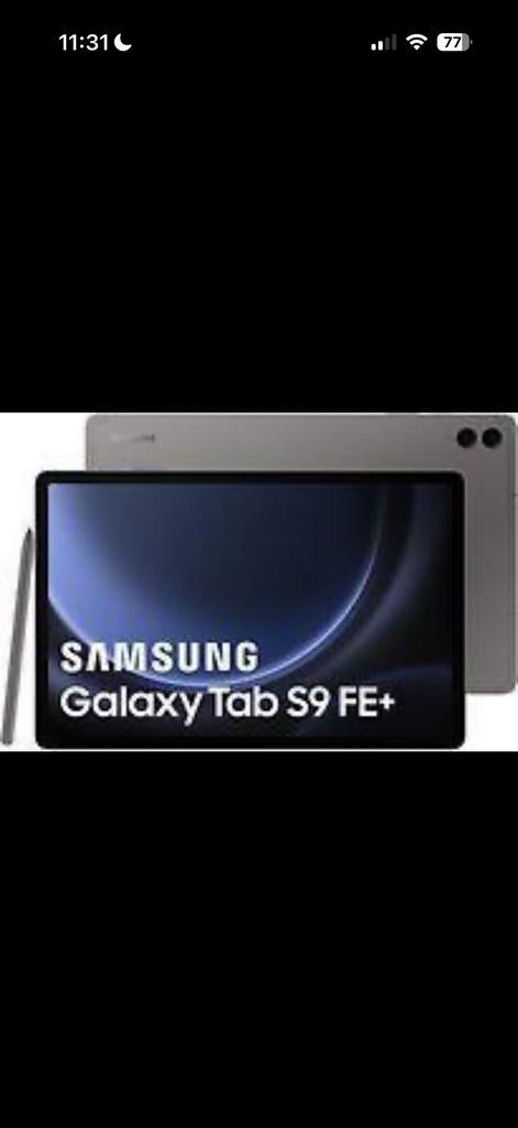 Samsung Galaxy Tab S9 FE Plus 128GB 5G, Computers en Software, Android Tablets, Zo goed als nieuw, Wi-Fi en Mobiel internet, 12 inch