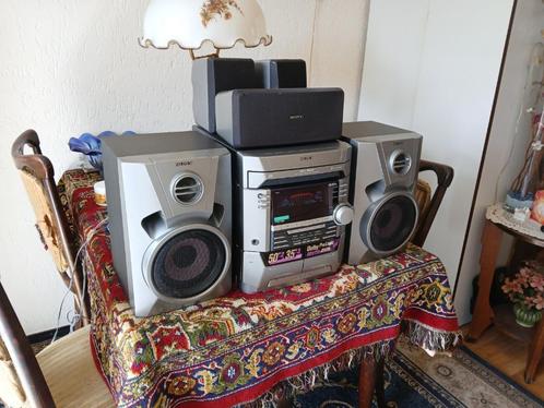 Sony HCD-BX6AV stereotoren, Audio, Tv en Foto, Stereo-sets, Gebruikt, Cassettedeck, Cd-speler, Tuner of Radio, Speakers, Sony