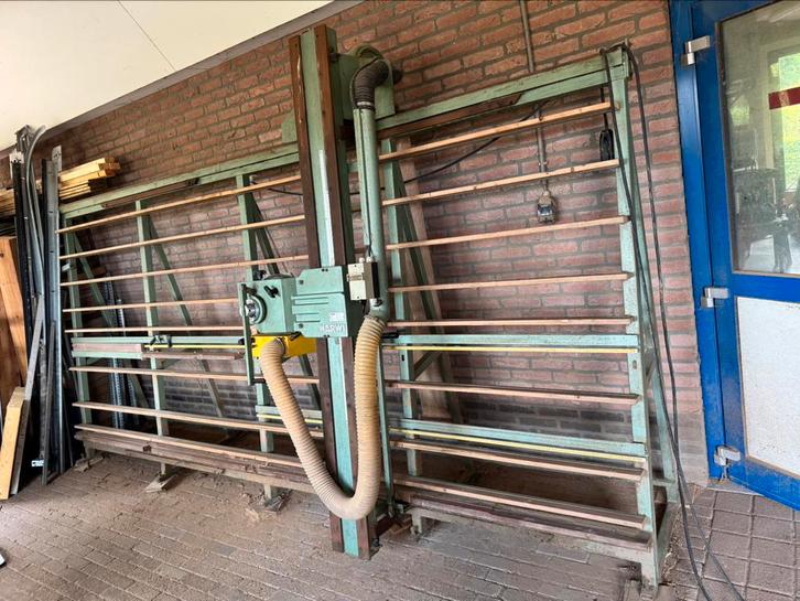 Harwi professionele platenzaag, Doe-het-zelf en Verbouw, Gereedschap | Zaagmachines, Gebruikt, Afkortzaag, 1200 watt of meer, 70 mm of meer