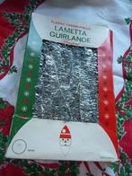 Vintage doos met LAMETTA GIRLANDE TINSEL GARLAND Holland, Ophalen of Verzenden, Zo goed als nieuw