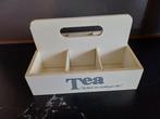 wit houten theebox, Ophalen of Verzenden, Gebruikt