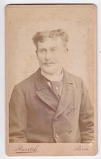 CDV van een Man - Foto Ravitch Parijs -, Gebruikt, Verzenden, Foto, Buitenland