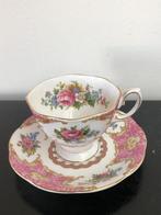 Royal Albert Lady Carlyle dames kop en schotel (Reyshof), Antiek en Kunst, Antiek | Porselein, Ophalen of Verzenden