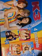 K3 Puzzels Compleet - 4 Stuks, Kinderen en Baby's, Speelgoed | Kinderpuzzels, Ophalen of Verzenden, Meer dan 50 stukjes, Zo goed als nieuw