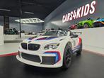 Kinderauto BMW M6 GT3 - soft start - leren zit - met RC