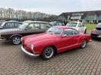 Volkswagen Karmann 1.6 Ghia 1974 Rood, Auto's, Volkswagen, Achterwielaandrijving, Overige modellen, 4 cilinders, Origineel Nederlands