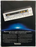 Advertentie Technics Receiver SA-828, Knipsel(s), Buitenland, Verzenden, 1980 tot heden