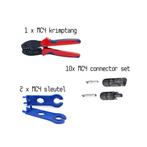 MC4 krimptang set + 10 mc4 connectoren set + MC4 tools set, Germat, Verzenden, Gereedschap of Toebehoren, Nieuw