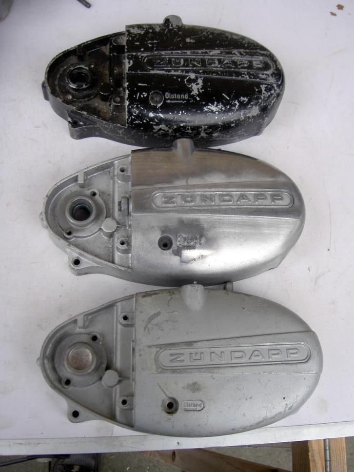 3 ronde carters koppeling 265-01.151, Fietsen en Brommers, Brommeronderdelen | Zundapp, Gebruikt, Blok, Ophalen of Verzenden