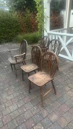 Antieke stoelen, Huis en Inrichting, Antiek, Gebruikt, Bruin, Ophalen of Verzenden