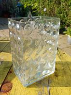 Vintage vaas fins design bubbelglas 1970, Huis en Inrichting, Woonaccessoires | Vazen, Ophalen of Verzenden, Minder dan 50 cm