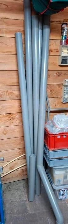 PVC HWA 80x1,5 partij buizen beschikbaar voor biedingen