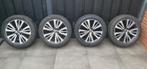 4 Continental All Season Contact 2 / Captur 1 Initiale Paris, Ophalen, Banden en Velgen, Nieuw, 17 inch