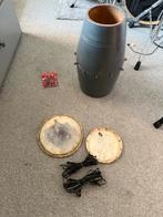 Leuke dholak inelkaar set, Muziek en Instrumenten, Percussie, Ophalen of Verzenden, Gebruikt, Trommel