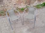 2 bistrostoeltjes of tuinstoelen  GREENA ( stapelbaar), Tuin en Terras, Ophalen, Zo goed als nieuw, Overige materialen, Stapelbaar