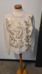 Mooie sweater Zoso met goud XL nieuw, Beige, Maat 42/44 (L), Nieuw, Ophalen of Verzenden